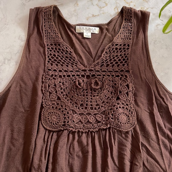 Vintage Crochet Tank Top - Picture 1 of 1